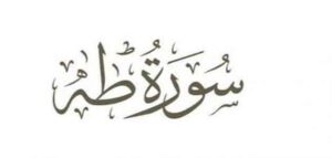 سورة طه لجلب الحبيب